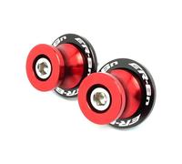 Soporte deslizante para carrete de brazo oscilante Para ER6N 2006-2016 Nuevos Tornillos De Soporte Para Deslizador De Carrete De Basculante, Perno De 10Mm(Red)