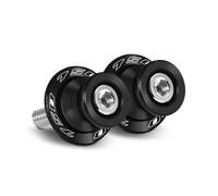 Soporte deslizante para carrete de brazo oscilante Para Z750, Z800, Z650, Z650RS Tornillos De Soporte Para Deslizadores De Carretes De Basculante Y Tornillos De Soporte Trasero(750 Black)