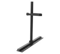Soporte Deslizante para Tarjeta Gráfica Negro, Metal y Aleación | Ajuste de Elevación, Montaje Vertical sin Ranuras, Base Reforzada, para Cajas de PC y Estaciones de Trabajo