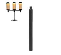 Soporte Desmontable Para Linterna De Camping,Soporte Para Linterna De Camping | Base Para Lámpara De Mesa Aleación De Aluminio Portátil Para Jardín Senderismo Picnic Actividades Exteriores Foso De Fue