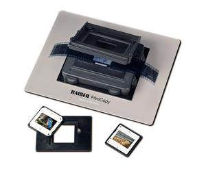 Soporte digitalizador KAISER FilmCopy Vario kit para films y diapositivas 35 mm