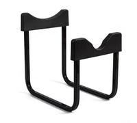 Soporte dispensador de agua con boquilla para invertir para agua embotellada que ofrece un soporte ligero y estable (negro)