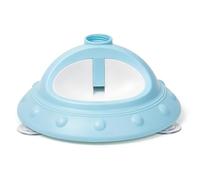 Soporte Dispensador de Agua Gato Mascota Bebedero automático antideslizante | Estación de bebida y alimentación para gatos en Cachorro Gatito Jaula Hogar Piso Dormitorio y Suelo Rosa