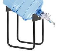 Soporte dispensador de agua - Soporte para botellas de agua de 3 a 5 galones con válvula de grifo | 55 mm antideslizante para enfriador de agua potable, soporte estable con grifo para el hogar, cocina