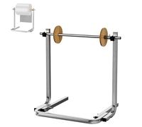 Soporte dispensador de burbujas, soporte manual de película de burbujas resistente con control de tensión, soporte de espuma manual de mesa con base antideslizante, para logística, almacén, envío y