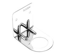 Soporte dispensador de jabón | Soporte para botella de gel de ducha montado en la pared con soporte para bomba | ajustable para champú, loción, desinfectante de manos, bálsamo - Gancho organizado