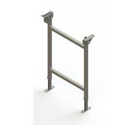 Soporte doble, galvanizado Gura, anchura de vía 400 mm