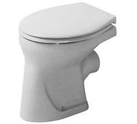 Soporte Duravit WC Duraplus Inodoro de descarga vertical Bambi, salida horizontal, blanco, 0106090000