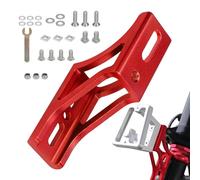 Soporte elevable para portabujes de bicicleta plegable, enganche de elevación para porta-Bagos de bicicletas plegables | Accesorios de bicicleta con fácil instalación y soporte de fijación para viajes