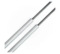 Soporte Elevación Capó Delantero Para Hyundai Terracan HP 2001-2006 Soportes Elevación Capó Delantero Resortes Gas Barras Brazo Amortiguador Apoyo Puntales(Silver Carbon Fiber)