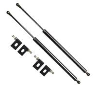 Soporte Elevación Capó Delantero para Mitsubishi para Lancer Evolution 7 8 9 2001-2008 Modificar Soporte Elevación Capó Delantero Amortiguador Capó Puntales Gas Resorte Gas Capó(Black Carbon Fiber)