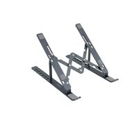 Soporte elevador aluminio plegable portÁtiles gris