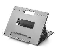 Kensington K50420EU Elevador y Soporte Enfriador Ergonómico y Ajustable SmartFit Easy Riser Go, para Portátiles, Notebooks, Ultrabooks, ChromeBooks y SurfaceBooks de hasta 17"