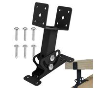 Soporte elevador de techo - Montaje seguro resistente - Elevador de techo de metal para cenador - para patio, porche, patio, patio trasero, profesionales, propietarios de viviendas, diseñadores de