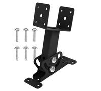 Soporte elevador de techo para cenador, ángulo ajustable resistente a la intemperie, juego de soportes elevadores de techo de pérgola, para jardín, porche, patio, patio, profesionales, propietarios de