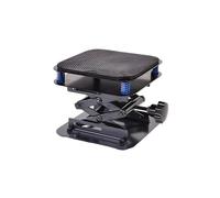 Soporte elevador de tijera de acero al carbono para unidad trituradora de residuos de cocina y equipo de laboratorio con fregadero de cocina de altura ajustable