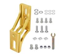 Soporte elevador frontal plegable para bicicleta, adaptador de portador frontal para bicicletas plegables, suministros de ciclismo de fácil instalación, soporte de montaje para viajes de larga