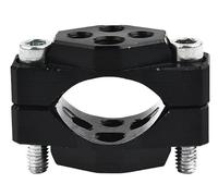 Soporte elevador manillar motocicleta Abrazadera de soporte para parachoques manillar motocicleta 17-32 mm para luz antiniebla, amortiguador delantero, accesorios instalación para