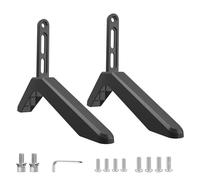 Soporte Elevador para TV De Aleación Aluminio | Base Antideslizante para TVs 32-65" | Altura Ajustable En Salón/Dormitorio - Estructura Estable hasta 45 Kg