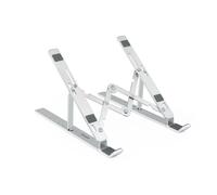 Nanocable Tooq TQLRS0033-AL - Soporte Elevador para Portátiles, Tablets y Libros, Color Plata