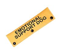 Soporte emocional Correa de perro Manga ESA Correa de perro Servicio Correa de perro Envoltura (Emocional Apoyo D)
