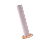 Soporte en forma de cilindro para organización de bandas para el cabello y coleteros verticales, soporte vertical para accesorios de exhibición de joyas, solución de almacenamiento, talla única, como