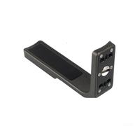 Soporte en L de liberación rápida para Insta360 X5/X4/X3 de aleación de aluminio, conector de tornillo de 1/4 pulgadas, compatible con cámaras de acción, compatible con orientación horizontal y