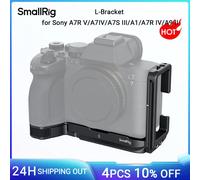 Soporte en L SmallRig para Sony Alpha 7R V / Alpha 7 IV / Alpha 7S III / A1 / Alpha 7R IV / A9 II con orificio roscado de 1/4"-20 -3660B 3660B
