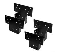 Soporte en T para cenador para balcones y patios con altura ajustable (paquete de 4)