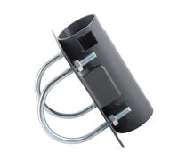 Soporte en U para Adaptador de Tubo para Plato Abrazadera de Perno en U Ajustable de Acero Inoxidable de 30 Mm a 50 Mm Soporte de Montaje en Techo Adaptador de Montaje