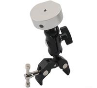 Soporte en U para plato Starlink - Abrazadera de escalera de aleación de aluminio con rotación de 360° para caravana, remolque, techo, mástil, kit adaptador de poste