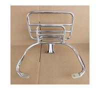 Soporte Equipaje para Piaggio para para GTS 300 250 125 300ie GTS300 GTS250 GTS125 Portaequipajes Trasero para Motocicleta Cromado Negro Trasero Portaequipajes(Chrome)