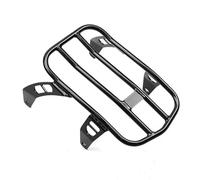Soporte Equipaje Trasero Motocicleta Portaequipajes Trasero de Acero con Perno Individual para Motocicletas para Indian para Scout para Bobber 2018 2019 2020 2021(Negro)
