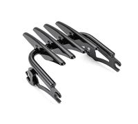 Soporte Equipaje Trasero Portaequipajes Desmontable Negro para Touring para Street Glide para Road Glide para Road King para Electra Glide para Ultra Limited 2009-2024