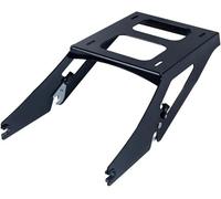 Soporte Equipaje Trasero Portaequipajes Desmontable para Dos Personas En Negro Brillante Motocicleta para Softail Sport para Glide Low Riders 2018-2024