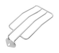 Soporte Equipaje Trasero Portaequipajes Trasero Individual para Motocicleta Color Negro/Cromado para Shadow para Aero 750 (2004)(Plata)