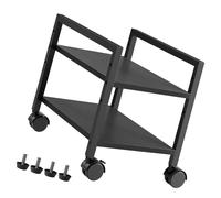 Soporte ergonómico con ruedas para una mejor refrigeración, transporte seguro, soporte de torre ajustable, diseño de ahorro de espacio