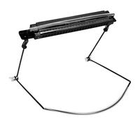 Soporte ergonómico para armónica con 24 agujeros, ángulos ajustables, construcción de acero, adecuado para tocar sin problemas, soporte ergonómico para armónica