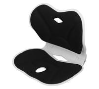 Soporte Ergonómico para el Respaldo de la Silla,Soporte Lumbar para una Buena Corrección de la Postura yAlivio del Dolor de Espalda,Cojín del Asiento Trasero para Sillas y