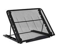 Soporte ergonómico para panel de luz para artistas digitales, plataforma de malla de disipación de calor con ángulos de visión ajustables, patas