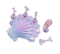 Soporte ergonómico para práctica de uñas, agarre magnético para una aplicación segura de arte en salones, durabilidad