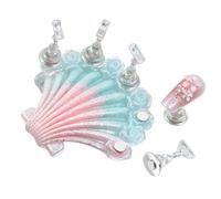 Soporte ergonómico para práctica de uñas, agarre magnético para una aplicación segura de arte en salones, durabilidad