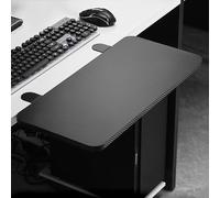 Soporte ergonómico para reposabrazos de escritorio con bandeja plegable para teclado, alivia la fatiga de la mano, aumenta la comodidad para la oficina en casa y juegos, perfecto para largas horas de