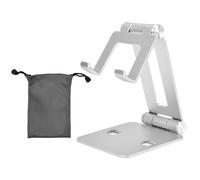 Soporte ergonómico, soporte de escritorio universal para tabletas y teléfonos inteligentes, diseño de rodamiento de alta calidad para una
