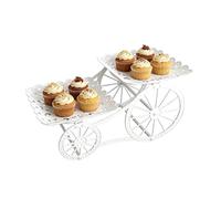 Soporte escalonado elegante multiusos | Soporte para tartas de fiesta de boda para fiesta de cumpleaños, boda, bufé, reunión de té, cena de vacaciones