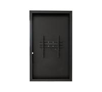 Soporte escaparate Kimex 033-2002K antirrobo negro VESA 400x400 50kg 55"
