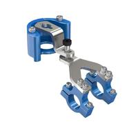 Soporte estabilizador de Amortiguador de dirección Compatible con Tenere 700 Tenere700 Rally 2019-2024 T700 Tenere 700 World Raid 2022(Blue)