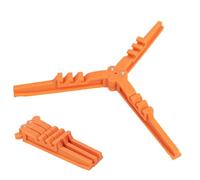 Soporte estabilizador de bidón - Base Triangular Naranja, trípode para Tanque de Gas | Equipo de Camping portátil para Cocinero al Aire Libre, Compacto Que fácilmente en Mochilas para Mantener