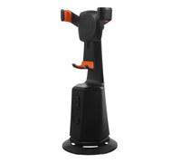 Soporte Estabilizador de Teléfono Automático para Smartphones Negro | Tpu, PC y Abs, Tamaño 9.24x4.24x3.73in, para Videoblogueros y Llamadas de Escritorio