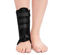 Soporte Estabilizador de Tobillo, Férula Ajustable para Pantorrilla de Tobillo con Correas de Gancho Y Bucle, Soporte de Fijación Externa para Articulación de Tobillo(L)